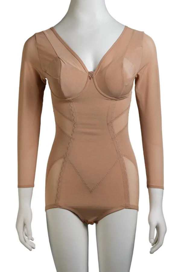 SHAPEWEAR BODYSUIT LONG SLEEVE FRONT-W